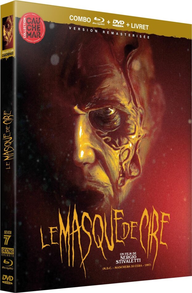 Le masque de cire (1997) Collection Cauchemar, Versione Rimasterizzata, Blu-ray + DVD + Libretto