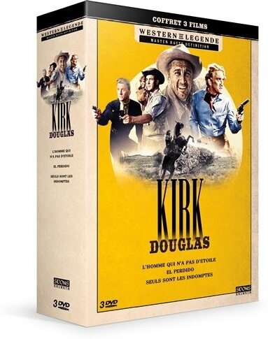 Kirk Douglas - L'homme qui n'a pas d'étoile / El Perdido / Seuls sont les indomptés Western de Légende, 3 DVD