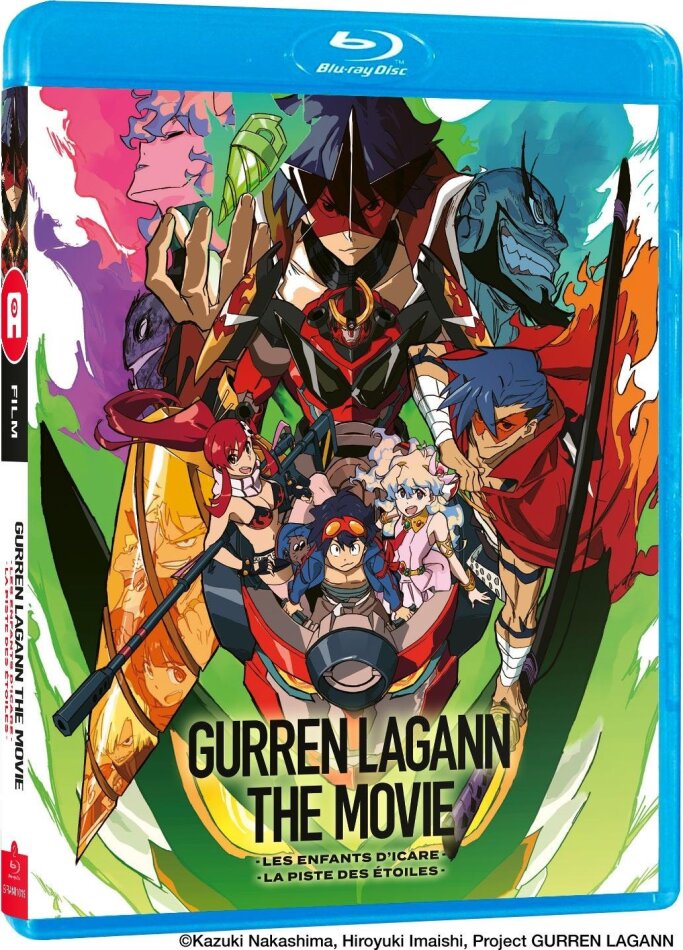Gurren Lagann - The Movies - Les Enfants d'Icare & La Piste des étoiles 2 Blu-rays