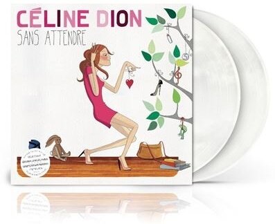 Celine Dion - Sans Attendre 2026 Reissue, Sony, pearl white vinyl, 2 LP