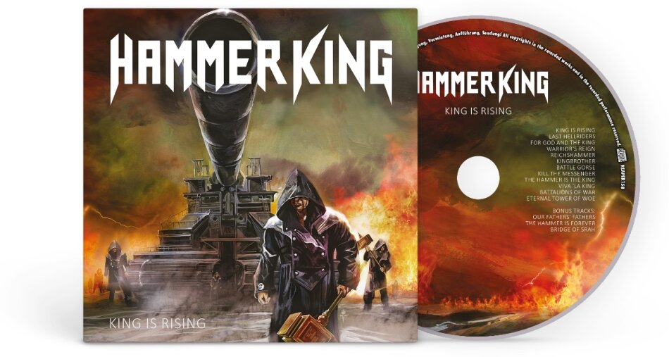 Hammer King - King Is Rising 2026 Reissue, 2026 Remaster, Reaper Entertainment