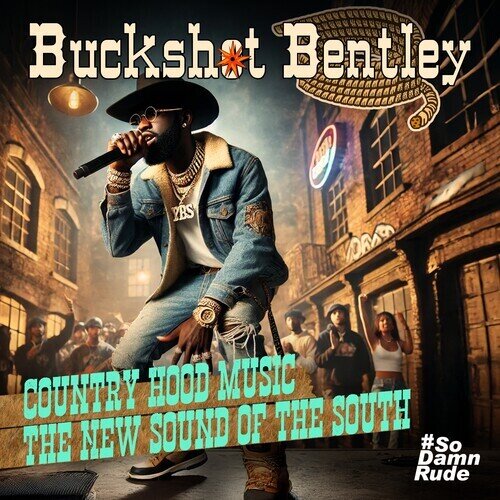Buckshot Bentley - Country Hood Music - The New Sound Of The South CD-R, Manufactured On Demand, CD Single