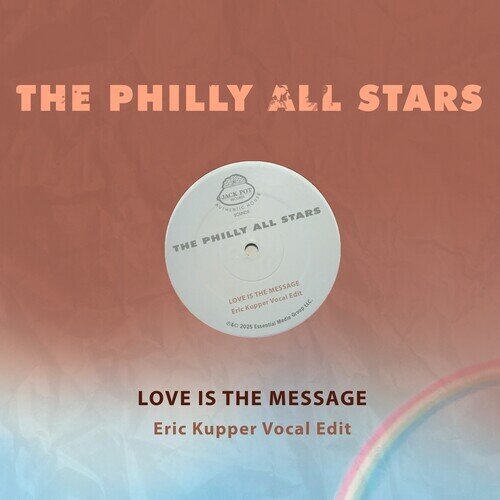 Philly All Stars - Love Is The Message (Eric Kupper Vocal Edit) CD-R, Manufactured On Demand, CD Single