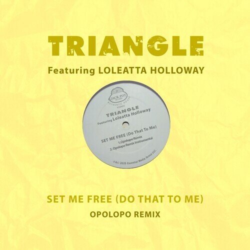 Triangle feat. Loleatta Holloway - Set Me Free (Do That To Me) (Opolopo Remix) CD-R, Manufactured On Demand, CD Single