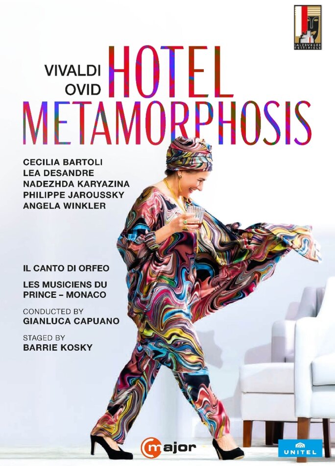 Les Musiciens du Prince-Monaco, Il canto di Orfeo, Cecilia Bartoli & Gianluca Capuano - Hotel Metamorphosis 2 DVDs