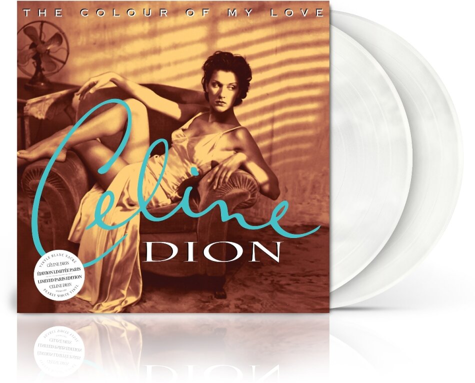 Celine Dion - Colour Of My Love 2026 Reissue, Sony, pearl white vinyl, 2 LP