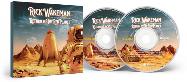 Rick Wakeman - Return To The Red Planet CD + Blu-ray