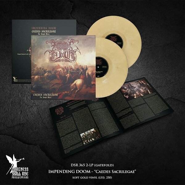 Impending Doom - Caedes Sacrilegae 2026 Reissue, Soft Gold Vinyl, 2 LPs