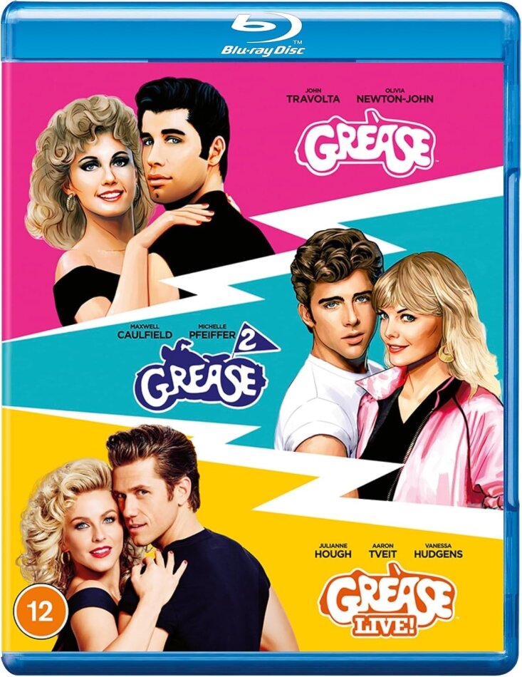 Grease - 3-Movie Collection 3 Blu-ray