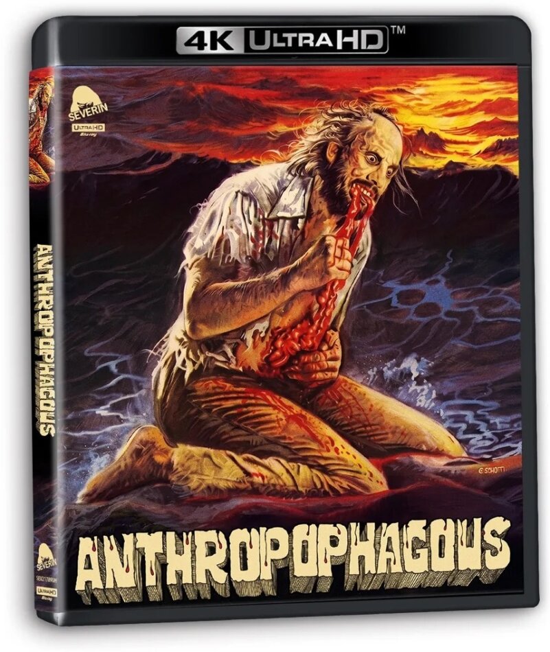 Anthropophagous (1980) Édition Limitée, 4K Ultra HD + 2 Blu-ray