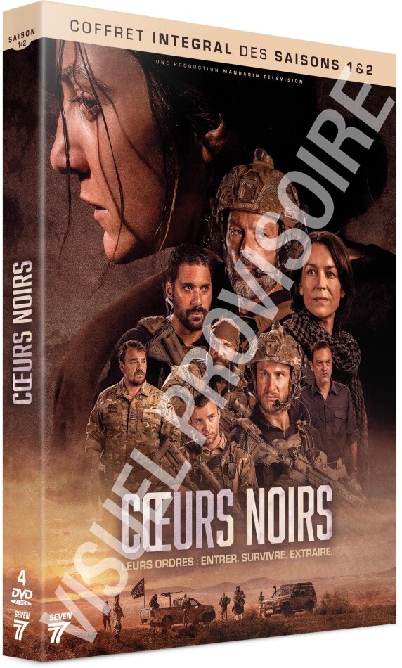 Cœurs Noirs - Intégral des Saisons 1 et 2 4 DVDs