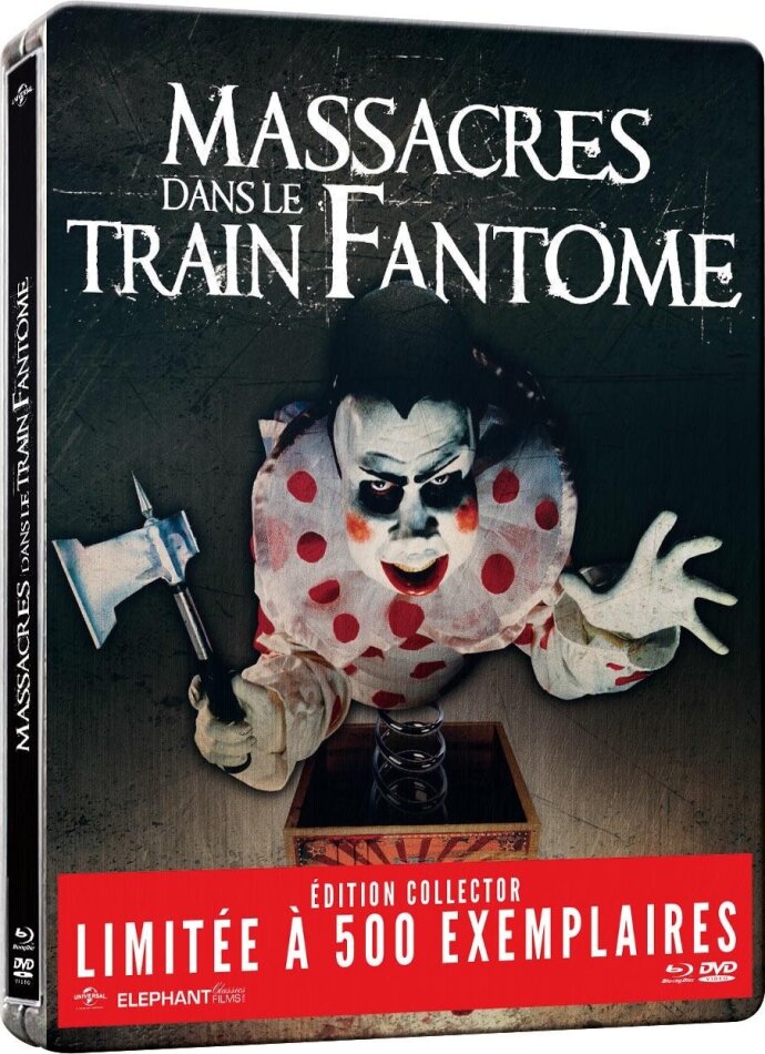 Massacres dans le train fantôme (1981) Steelcase, Edizione Limitata, Blu-ray + DVD