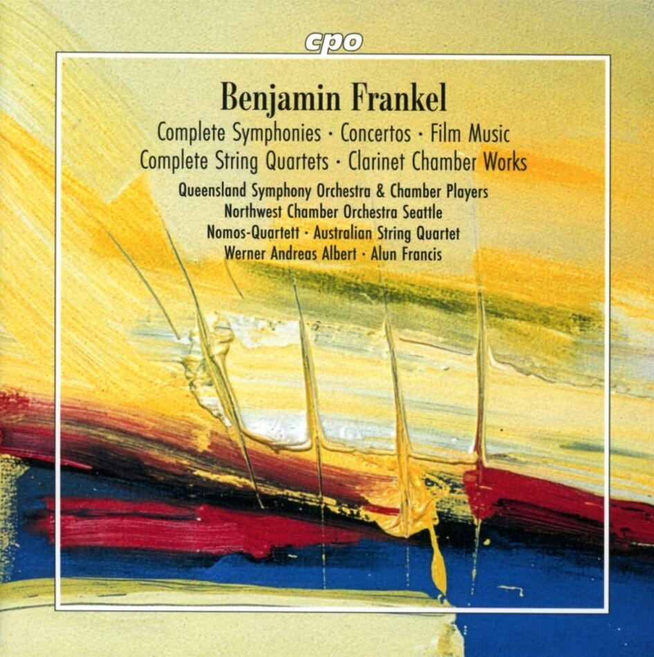 Queensland Symphony Orchestra, Nomos-Quartett, Australian String Quartet, Benjamin Frankel, … - Benjamin Frankel Edition 11 CDs