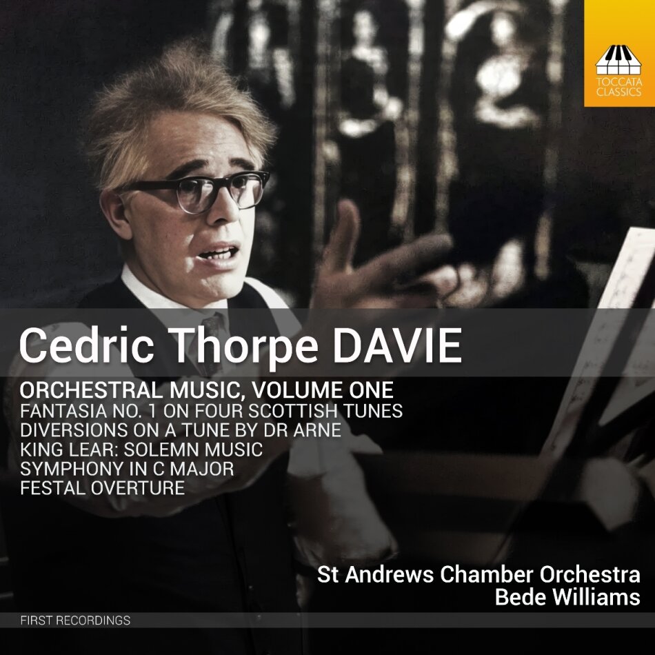 St Andrews Chamber Orchestra, Cedric Thorpe Davie (1913-1983) & Bede Williams - Orchestral Music Volume One