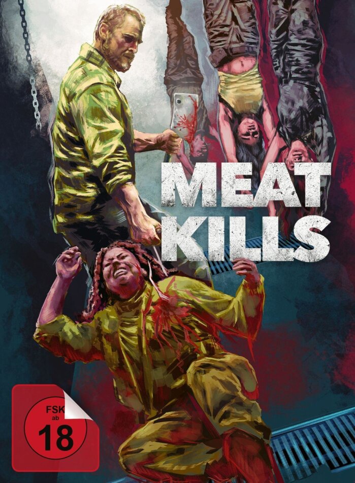Meat Kills (2025) Cover B, Edizione Limitata, Mediabook, Uncut, Blu-ray + DVD