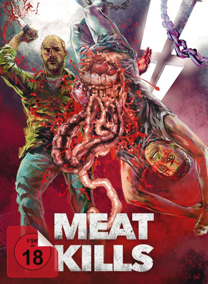 Meat Kills (2025) Cover C, Edizione Limitata, Mediabook, Uncut, Blu-ray + DVD
