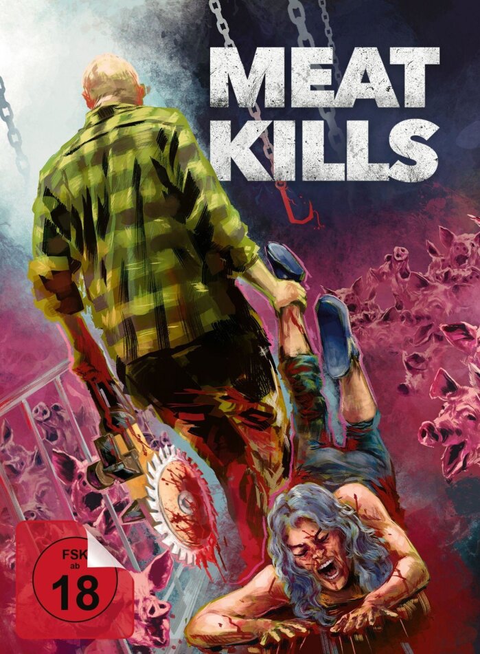 Meat Kills (2025) Cover D, Edizione Limitata, Mediabook, Uncut, Blu-ray + DVD