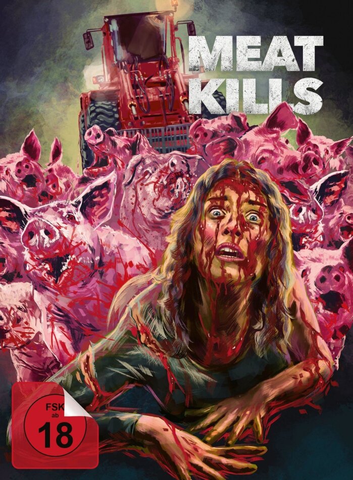 Meat Kills (2025) Cover E, Limited Edition, Mediabook, Uncut, Blu-ray + DVD
