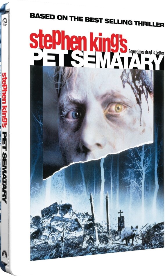 Pet Sematary - Cimitero Vivente (1989) Edizione Limitata, Steelbook, 4K Ultra HD + Blu-ray