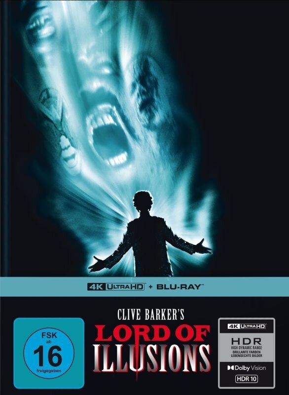 Lord of Illusions (1995) Edizione Limitata, Mediabook, 4K Ultra HD + Blu-ray