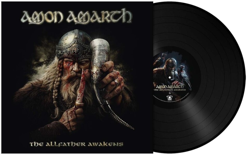 Amon Amarth - The Allfather Awakens Plain Raven Black Vinyl, LP