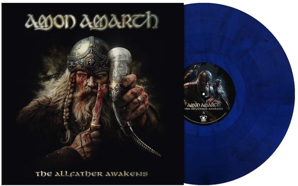 Amon Amarth - The Allfather Awakens Wave Ruler Blue Marbled Vinyl, LP