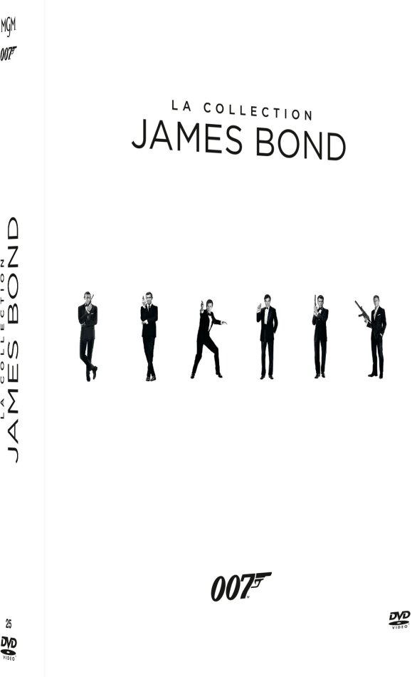 James Bond 007 : La collection 25 films 25 DVD