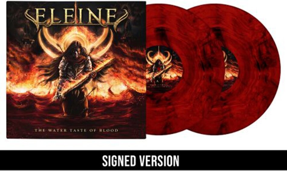 Eleine - Water Taste Of Blood Signed, Edizione Limitata, Red Vinyl, 2 LP