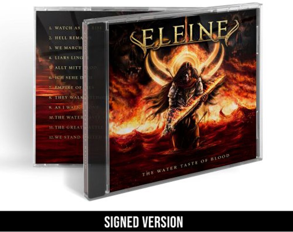 Eleine - Water Taste Of Blood Signed, Edizione Limitata
