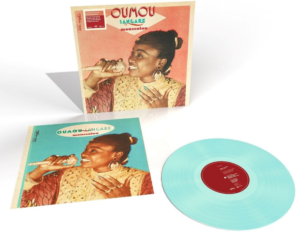 Oumou Sangare - Moussolou 2026 Reissue, BMG Rights Management, Transparent Turquoise Vinyl, LP
