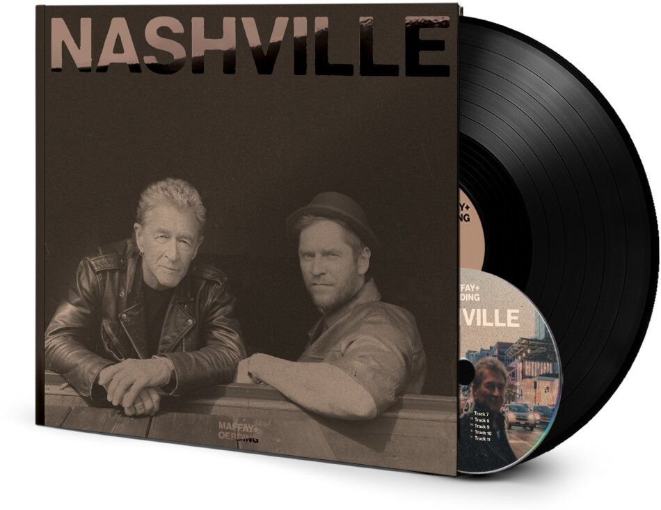 Peter Maffay & Johannes Oerding - Nashville Hardcover-Buch, Edizione Deluxe Limitata, LP + CD