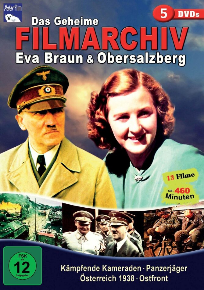 Das geheime Filmarchiv Eva Braun & Obersalzberg - 13 Filme 5 DVDs