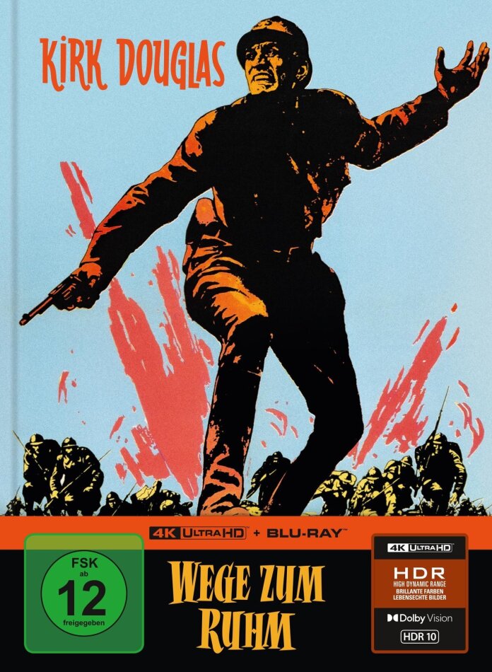 Wege zum Ruhm (1957) Limited Edition, Mediabook, 4K Ultra HD + Blu-ray