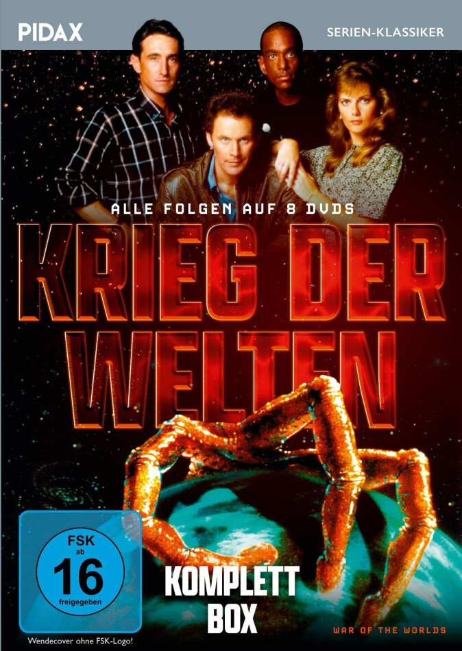 Krieg der Welten - Alle Folgen Pidax Serien-Klassiker, Komplettbox, 8 DVDs