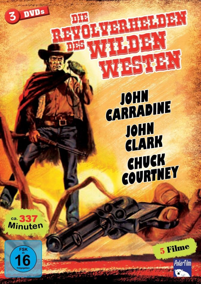 Die Revolverhelden des wilden Westen - 5 Filme 3 DVDs