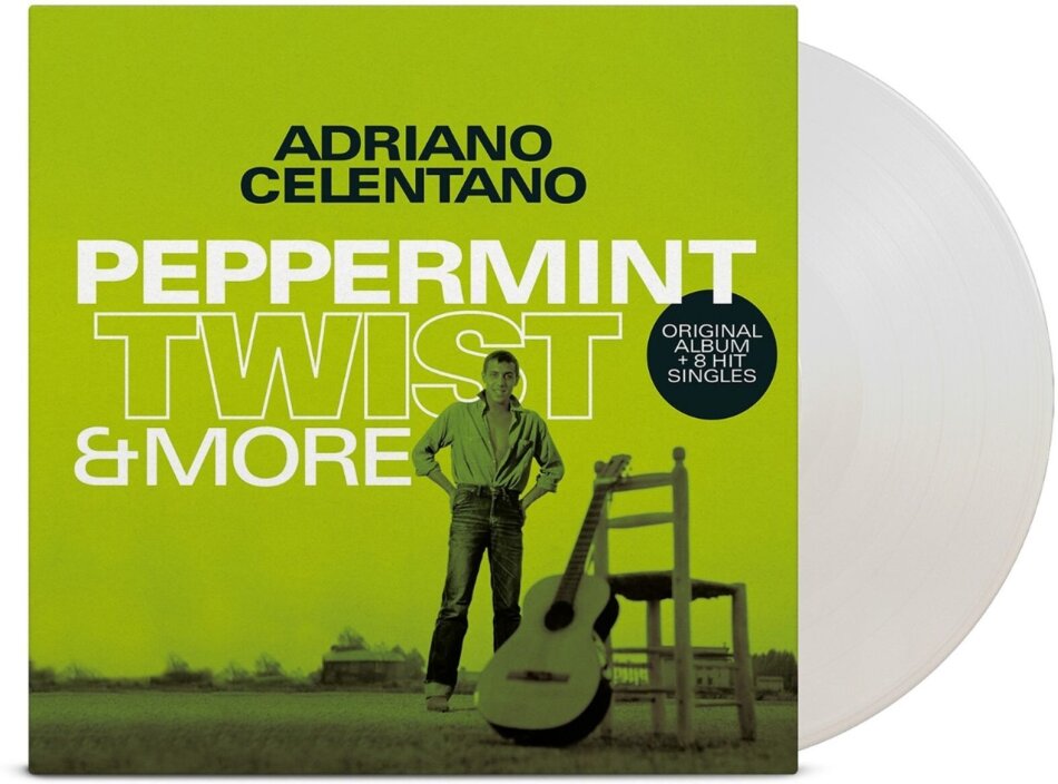 Adriano Celentano - Peppermint Twist & More 2026 Reissue, White Vinyl, LP
