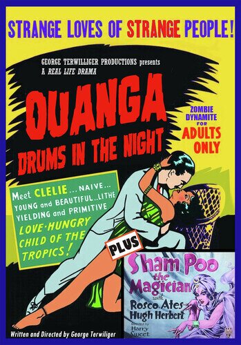 Ouanga, Drums in the Night (1936) / Sham Poo, the Magician (1932) n/b