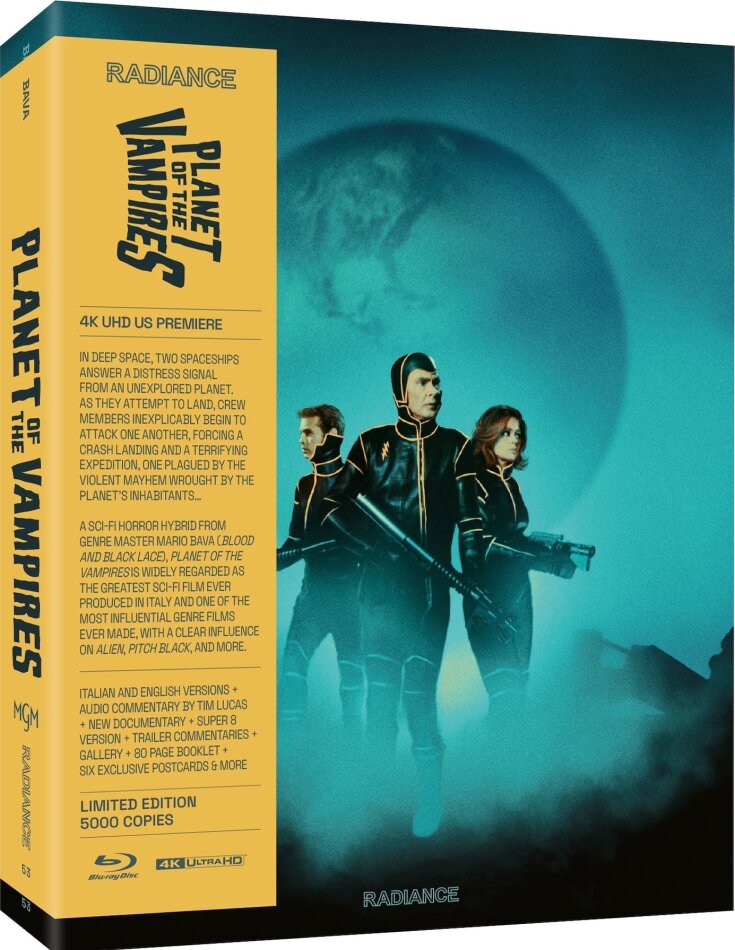Planet of the Vampires (1965) Limited Edition, Restaurierte Fassung, 4K Ultra HD + Blu-ray