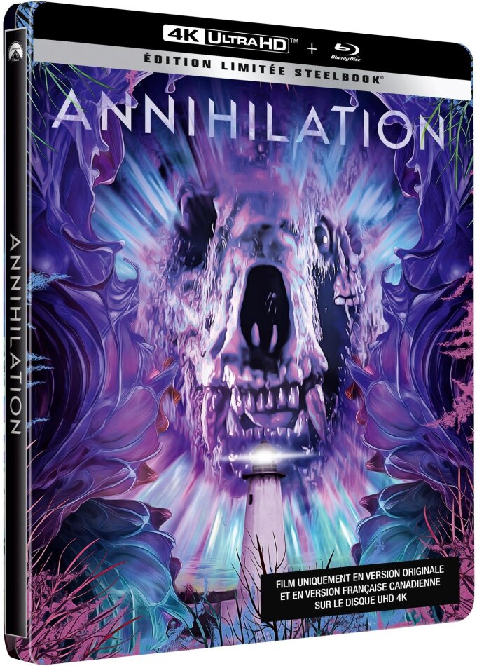 Annihilation (2018) Édition Limitée, Steelbook, 4K Ultra HD + Blu-ray