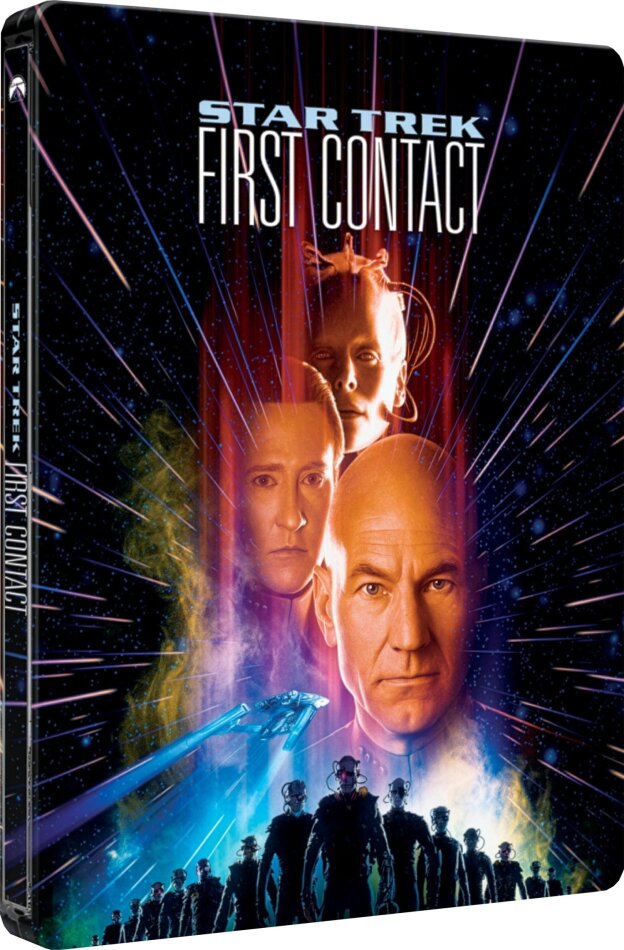 Star Trek 8 - Premier Contact (1996) Édition Limitée, Steelbook, 4K Ultra HD + Blu-ray