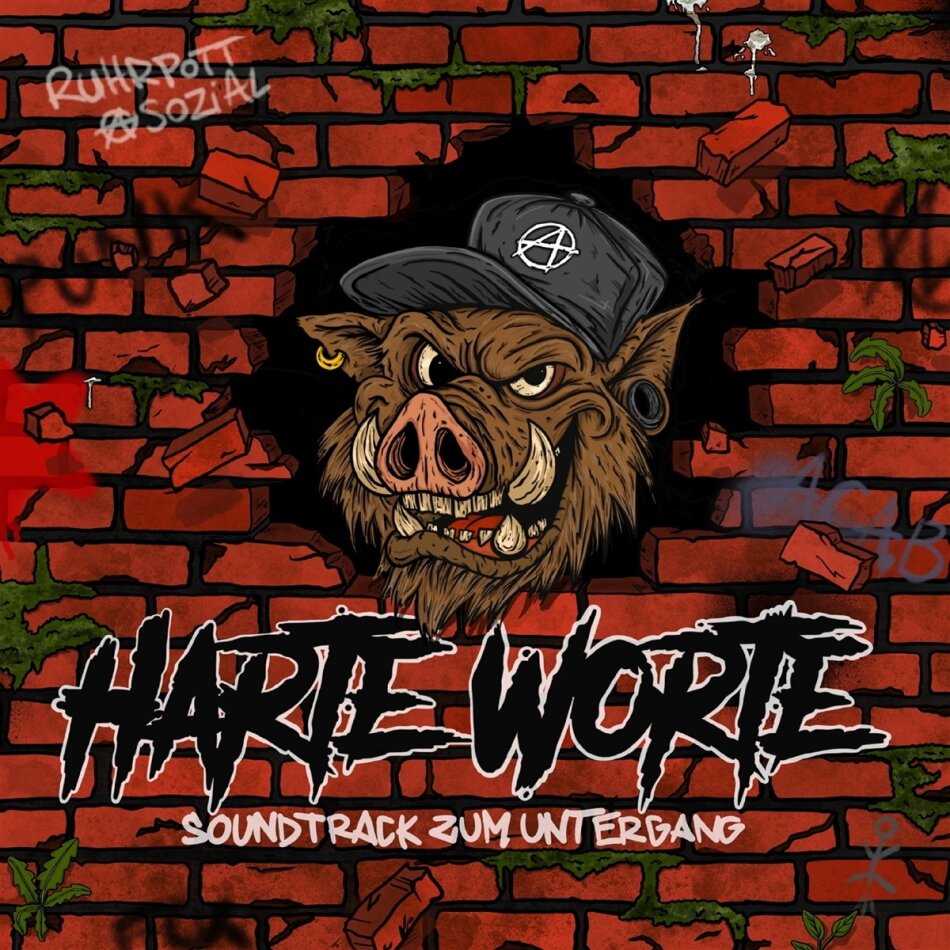 Harte Worte - Soundtrack Zum Untergang Clear Red W/Multicolor Vinyl, LP