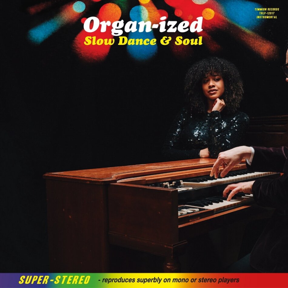 Organ-Ized - Slow Dance & Soul Smoky Orange Vinyl, LP