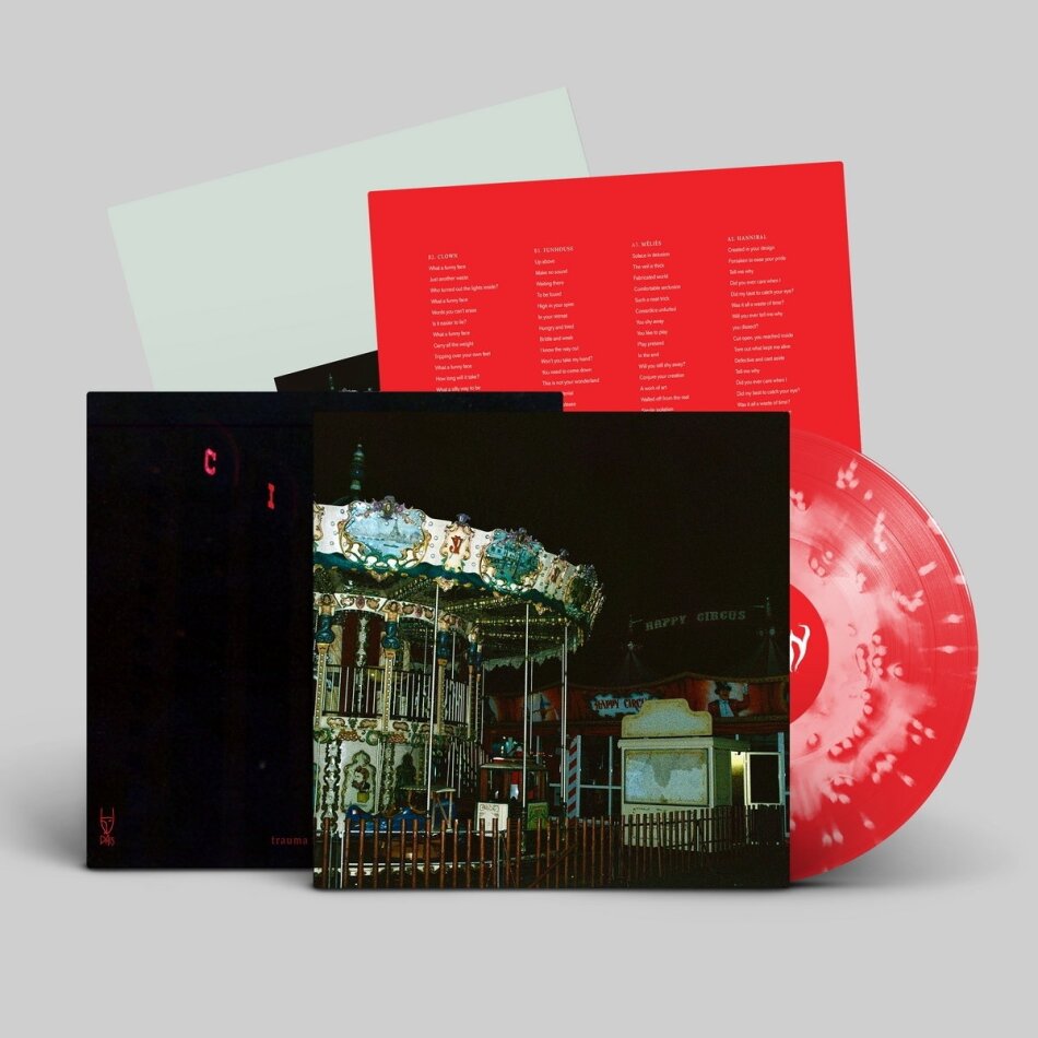 Trauma Ray - Carnival EP Cloudy Red Vinyl, LP