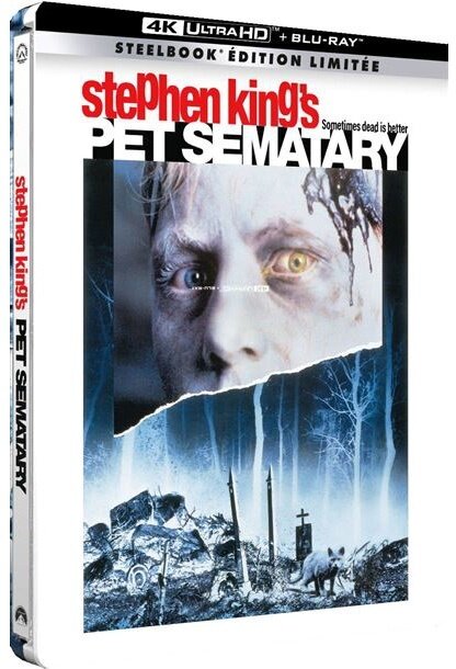 Pet Sematary - Simetierre (1989) Limited Edition, Steelbook, 4K Ultra HD + Blu-ray