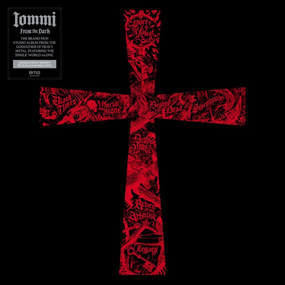 Tony Iommi (Black Sabbath) - From The Dark Specialist Retailers Version , Edizione Limitata, Red & Black Marble Vinyl, 2 LP