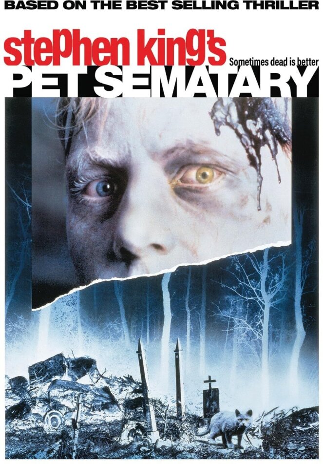 Pet Sematary (1989) Limited Edition, Steelbook, 4K Ultra HD + Blu-ray