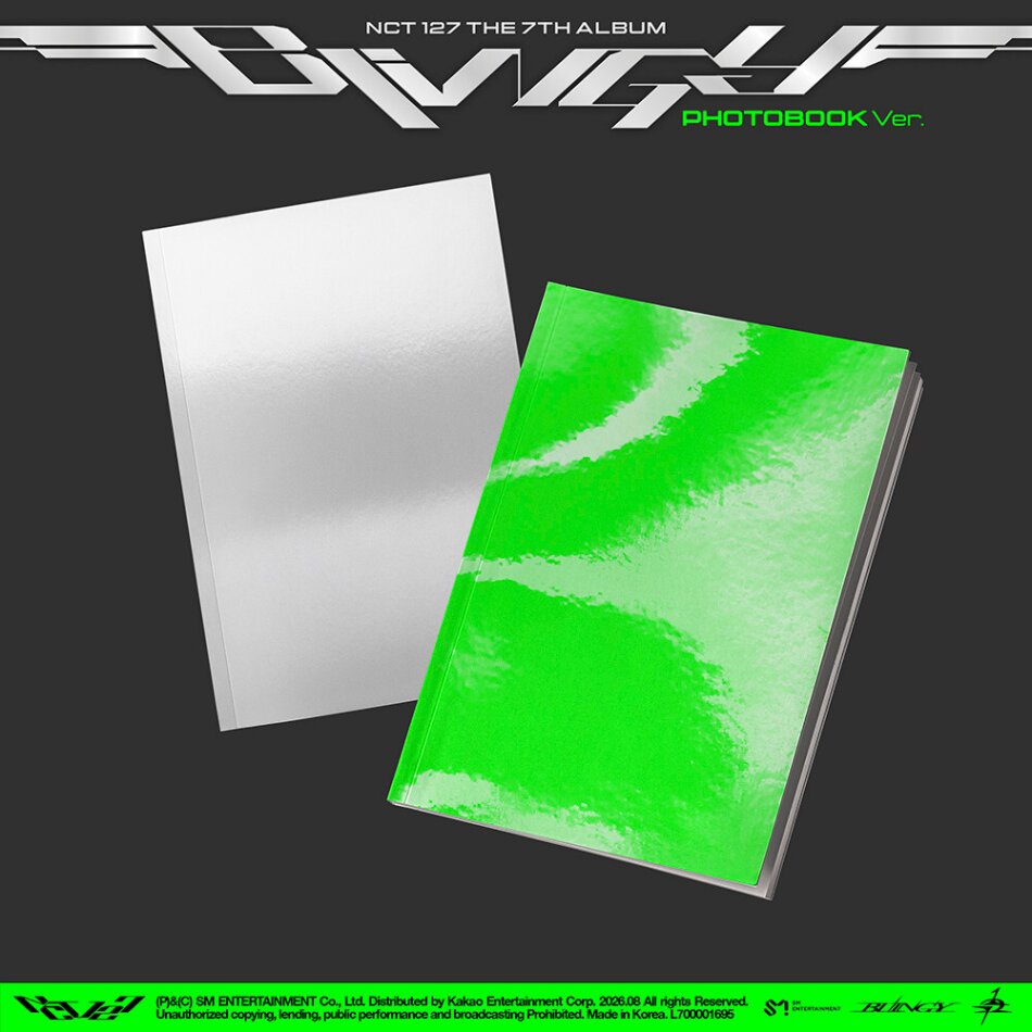 Nct 127 (K-Pop) - Blingy Photobook Version, 2 Versions Randomly Shipped