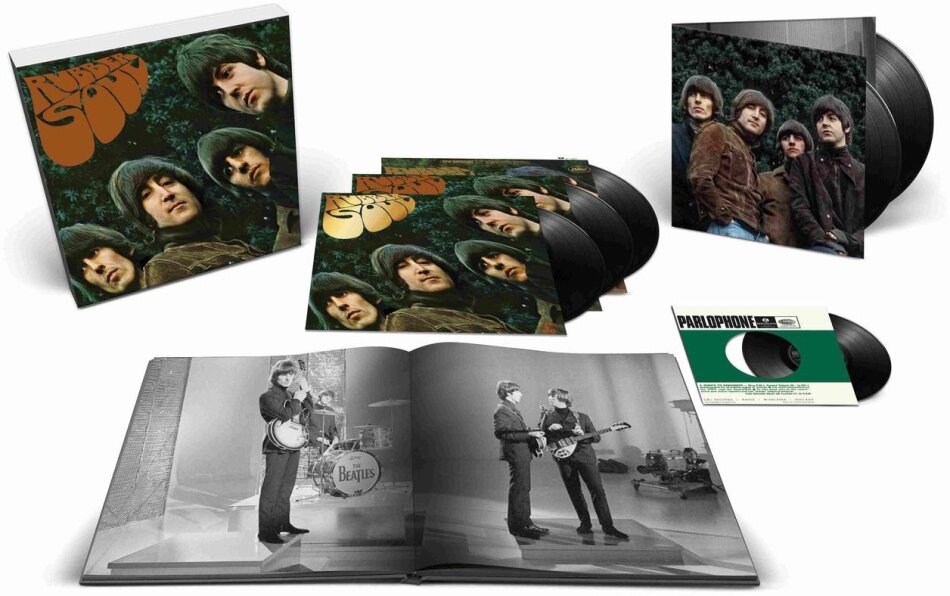 The Beatles - Rubber Soul 2026 Reissue, Special Super Deluxe Edition, 5 LP + 7" Single