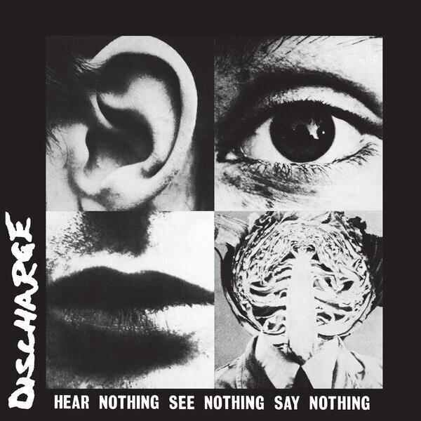 Discharge - Hear Nothing, See Nothing 2026 Reissue, Music On Vinyl, White Vinyl, LP