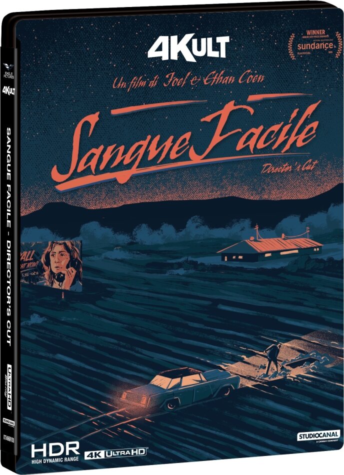 Sangue Facile (1984) 4Kult, Director's Cut, 4K Ultra HD + Blu-ray
